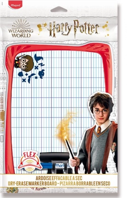 Tablă dublă față MAPED Harry Potter cu set scriere