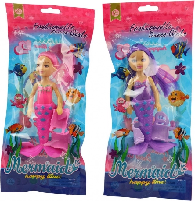 Păpușă Sirenă cu Accesorii