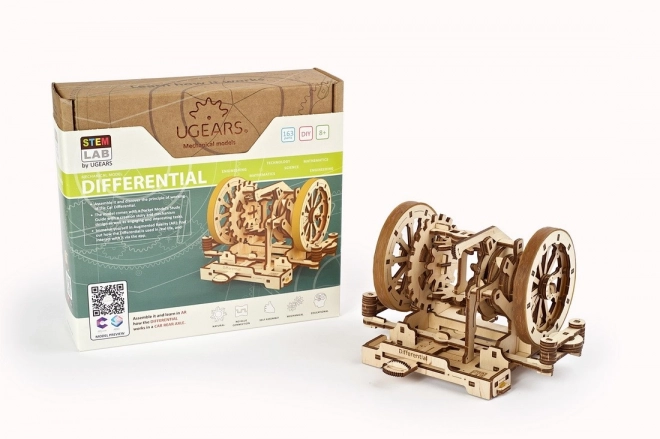 Puzzle Mecanic 3D Ugears Diferential Educativ STEM