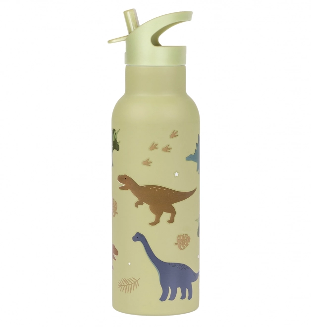 Sticlă din oțel inoxidabil pentru băut, 500 ml - Dinozauri