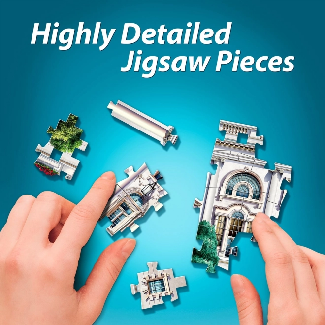 Puzzle 3D Casa Albă Wrebbit