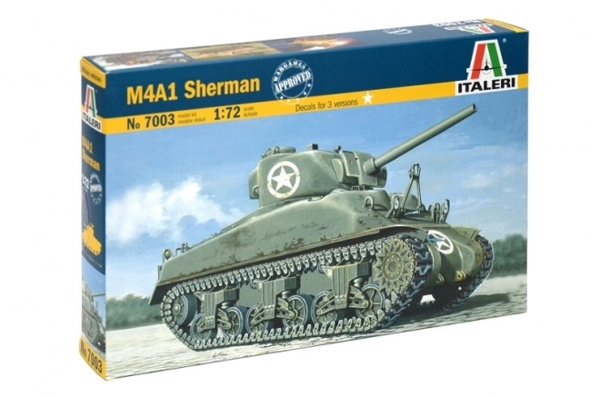 Machetă de tanc M4 Sherman