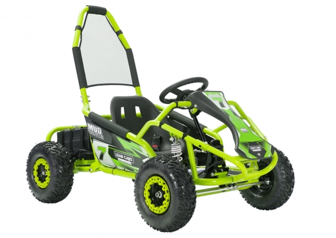 Mașină cu acumulator buggy Predator verde