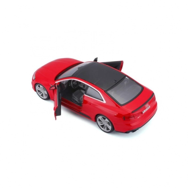 Model metalic Audi RS 5 Coupe roșu 1:24