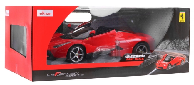 Model Ferrari LaFerrari Aperta RASTAR 1:14 Mașină cu telecomandă + telecomandă 2,4 GHz – Roșu