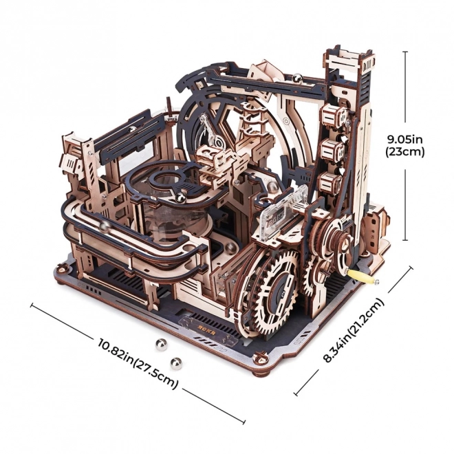 pistă cu bile 3D Kosmodrom de la Robotime