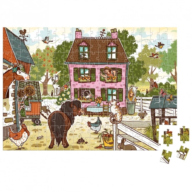 Puzzle Magellan Aventurile lui Schoko 200 de piese