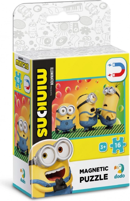 Puzzle magnetic Minionii: Prietenii