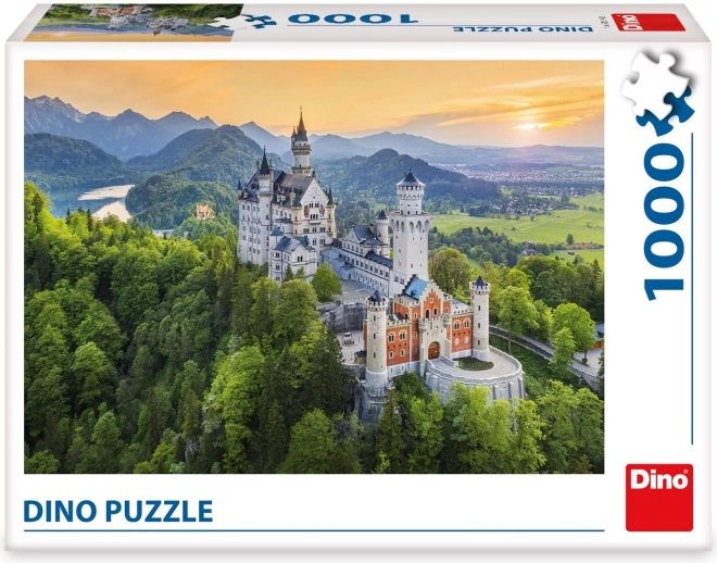 Puzzle Neuschwanstein Primăvara 1000 piese