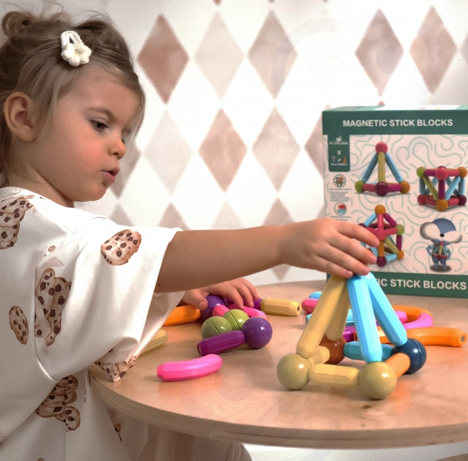 Set educativ magnetic Woopie, 38 piese