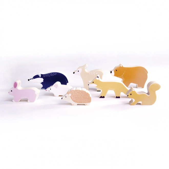 Set figurine de animale din pădure Bigjigs Toys