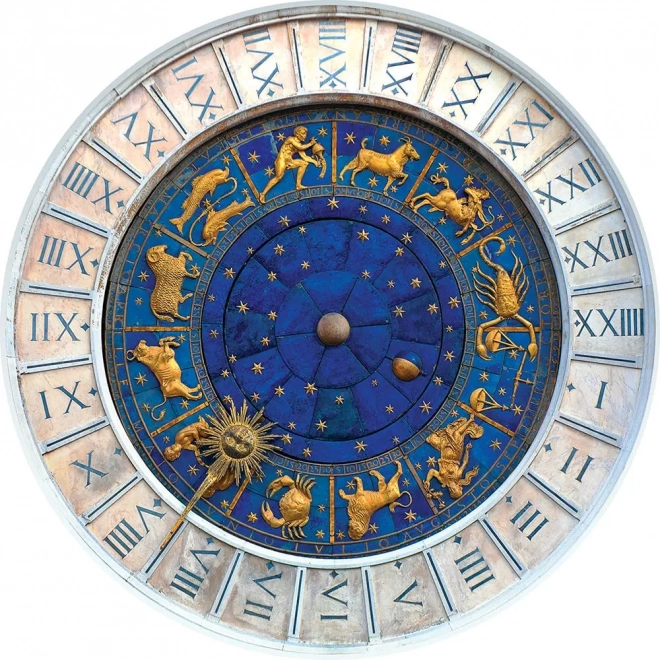 Puzzle rotund Around the World Semne 500 piese