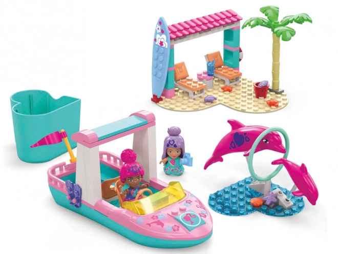 aventura cu delfini Barbie Mega Bloks