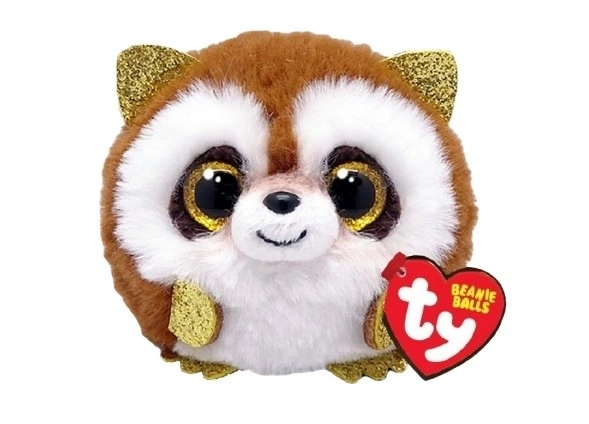 Maskotka TY Beanie Balls Micul Raton Cenușiu