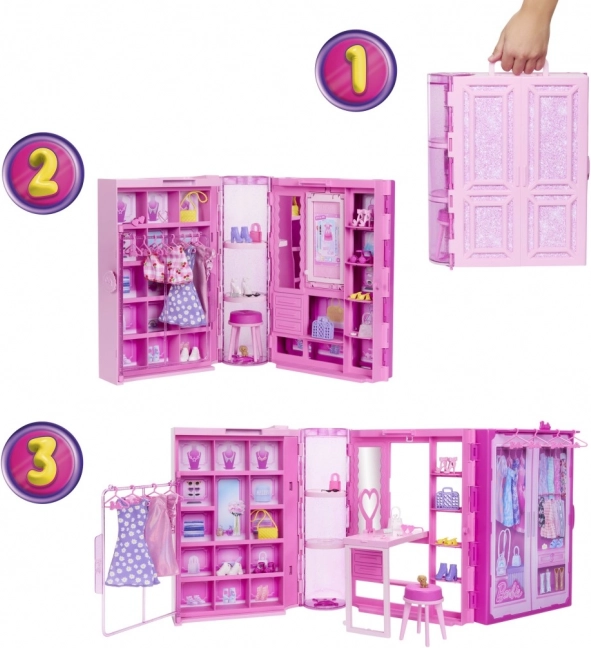 barbie dulapul viselor 3.0 cu păpușă