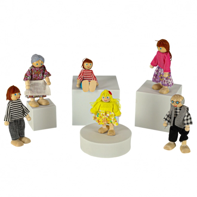 Familia de păpuși accesorii pentru casa de păpuși