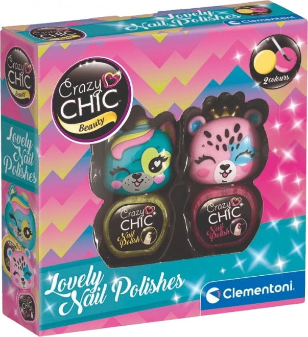 Clementoni Crazy Chic Beauty set lacuri de unghii