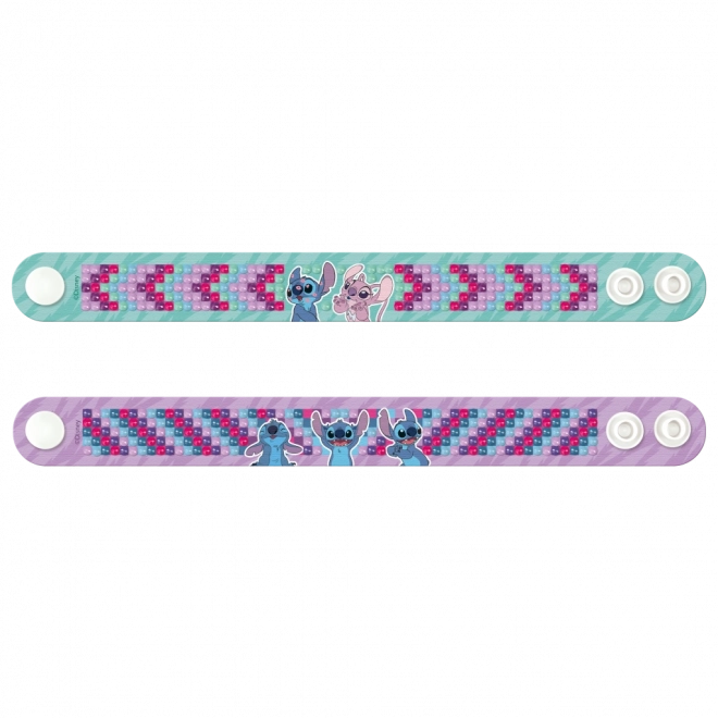 Pictură cu diamante - crearea brățărilor cu motiv Stitch