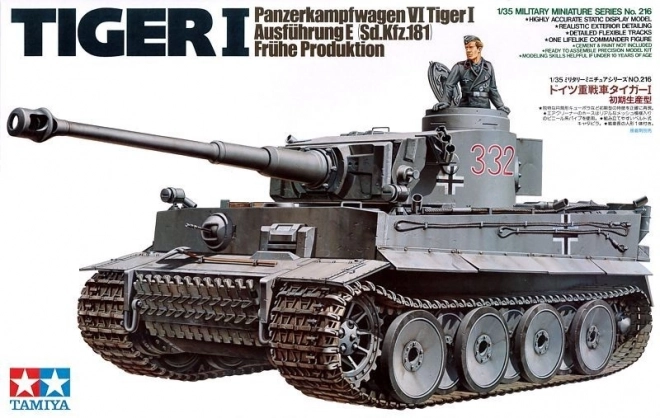 Model Tanc Tiger I Producție Timpurie