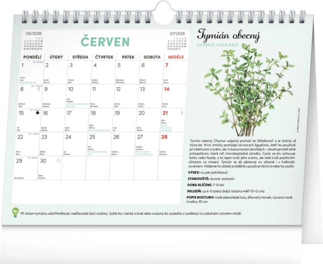 Calendar Notique lunar de planificare cu semințe 2026