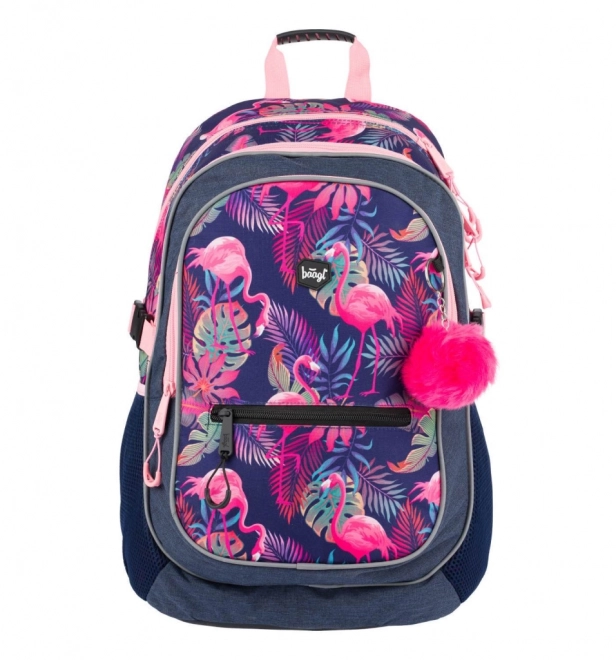 rucsac școlar flamingo