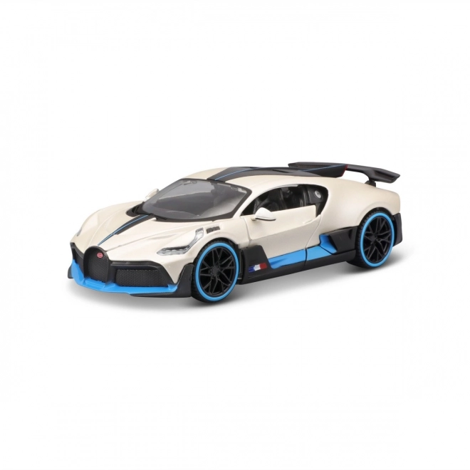 Model mașină Bugatti Divo scară 1:24 alb