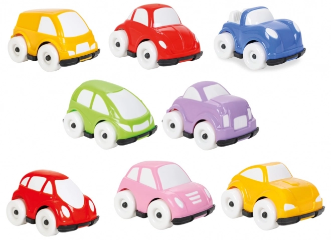 Mașinuță mini din plastic pentru cei mici