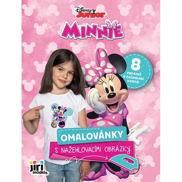 carte de colorat cu imagini de călcat Minnie