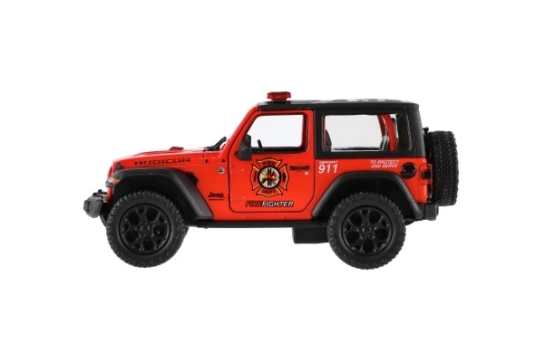 mașină de jucărie metalică Jeep Wrangler Poliție 2018