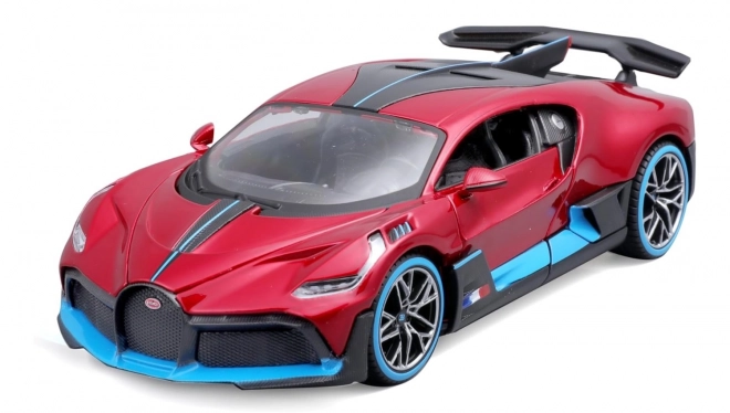 Model Mașinuță Bugatti Divo Roșie