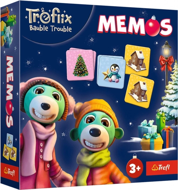 joc de memorie memos trefliks bauble trouble de la trefl