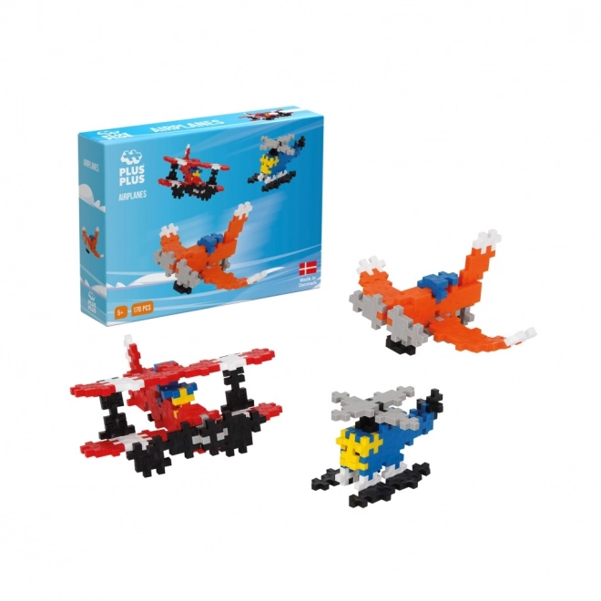 Set creativ Plus-Plus avioane