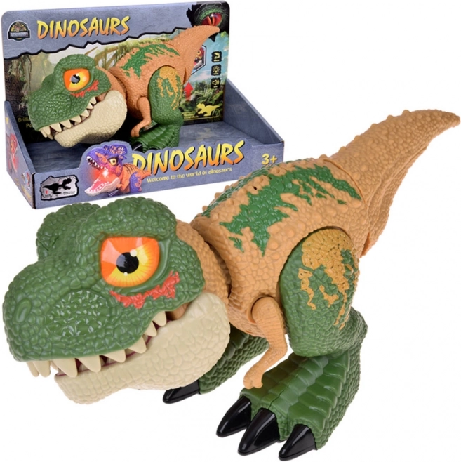Dinozaur electronic Tyrannosaurus Rex cu efecte de sunet și lumină