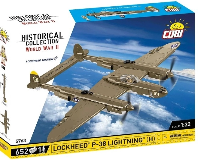 Set de construcție Avion Lockheed P-38H Lightning