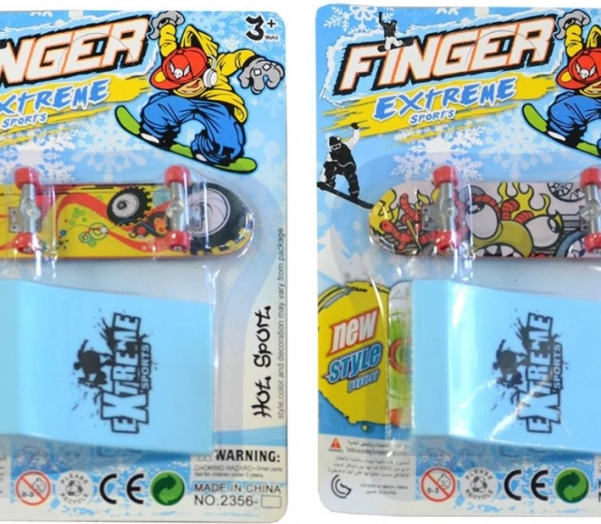 Fingerboard cu rampă 9 cm