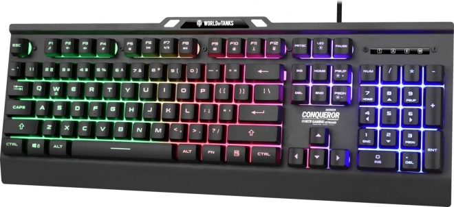 Tastatură gaming metalică ediție limitată World Of Tanks