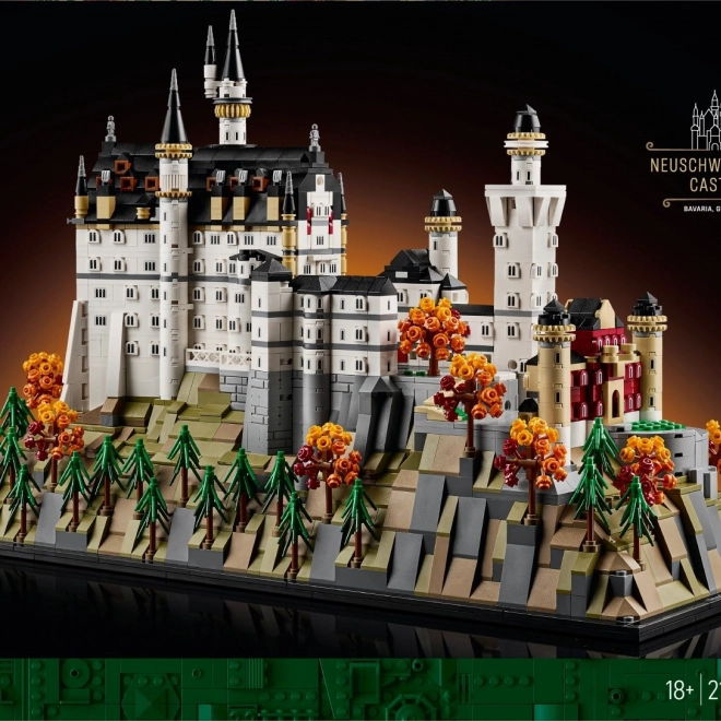 LEGO Architecture Castelul Neuschwanstein 3455 bucăți