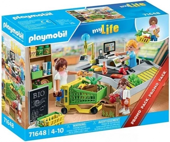My Life 71648 Set de figurine din supermarketul Organic
