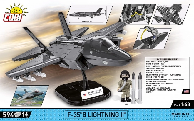 Model Avion Militar F-35B Lightning II USAF