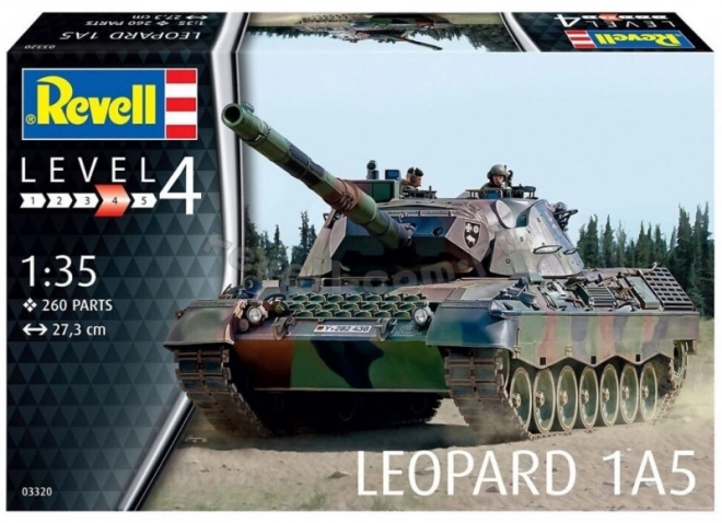 Model plastic Leopard 1A5