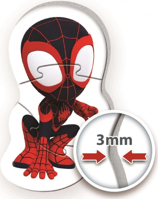 Prima mea puzzle cu Spidey și prietenii săi uimitori