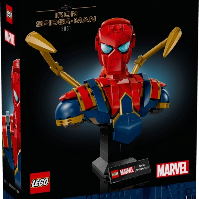 Bustă Colecționar Iron Spider-Man LEGO Super Heroes