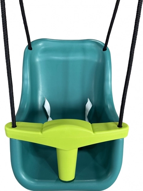 Leagăn din plastic turcoaz pentru copii 2Kids