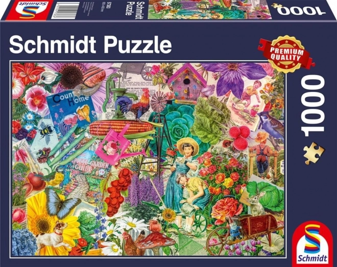 Puzzle grădinărit distractiv 1000 piese