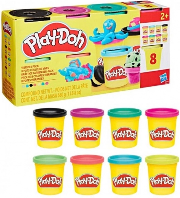 Play-Doh set 8 borcane