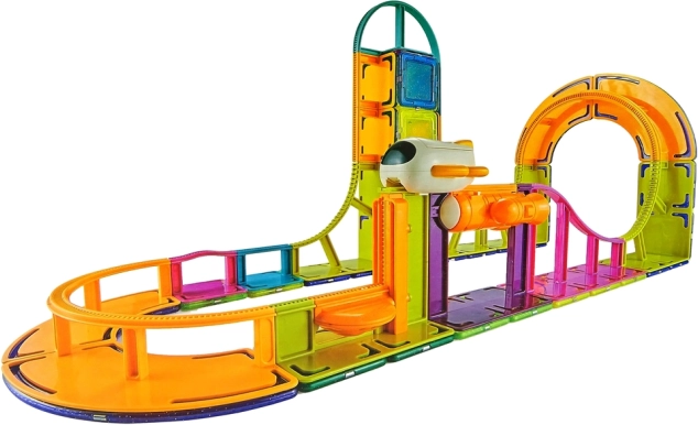 Construcție magnetică creativă 2D și 3D