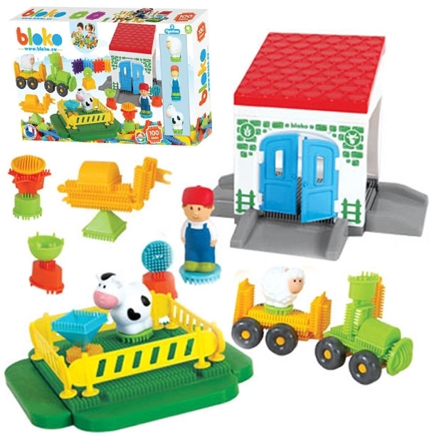 Fermă Blocuri de Construcție Mochtoys