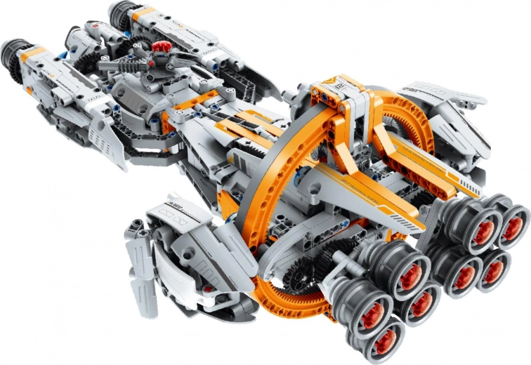 Secțiuni de propulsie impresionante cu multiple motoare