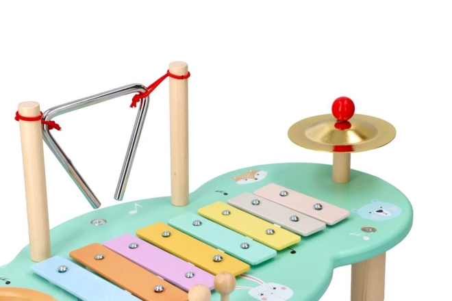 Xilofon colorat pentru primele melodii