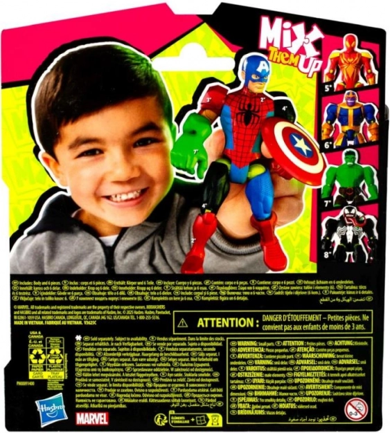 Avengers Mixmashers Figurină Căpitanul America